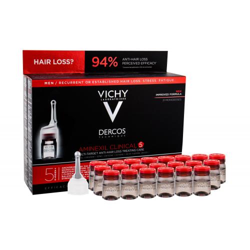 Vichy Dercos Aminexil Clinical 5 21x6 ml komplexná starostlivosť proti vypadávaniu vlasov pre mužov