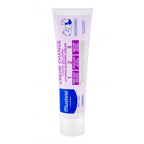 Mustela Bébé Vitamin Barrier Cream 100 ml upokojujúci krém na detskú pokožku pre deti