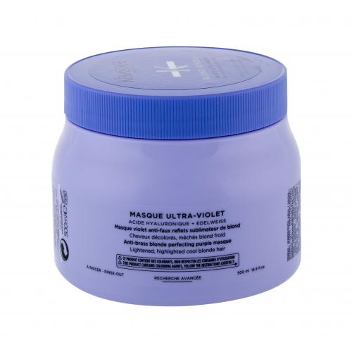 Kérastase Blond Absolu Masque Ultra-Violet 500 ml maska pre zosvetlenie a melírované studené blond vlasy pre ženy
