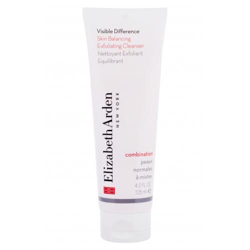 Elizabeth Arden Visible Difference Skin Balancing Cleanser 125 ml peeling pre ženy