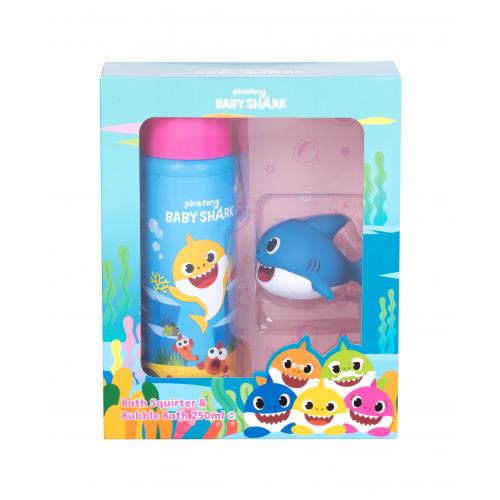 Pinkfong Baby Shark Bubble Bath Kit darčeková kazeta pre deti pena do kúpeľa 250 ml  hračka do kúpeľa 1 ks