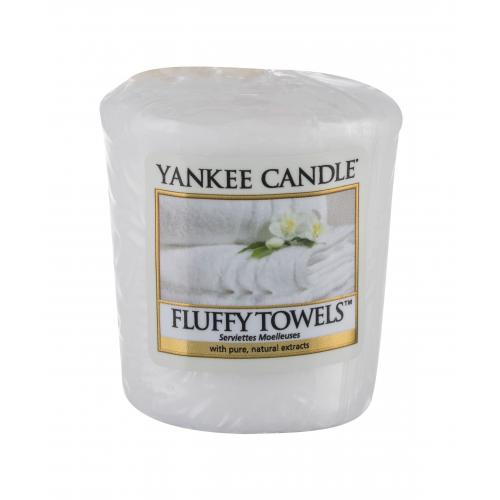 Yankee Candle Fluffy Towels 49 g vonná sviečka unisex