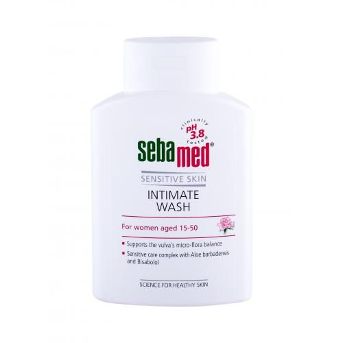 SebaMed Sensitive Skin Intimate Wash Age 15-50 200 ml intímna čistiaca emulzia pre ženy vo veku 15-50 pre ženy