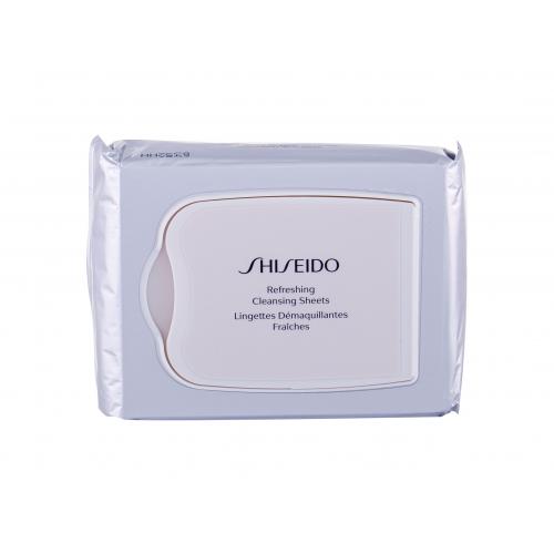 Shiseido Refreshing Cleansing Sheets 30 ks osviežujúce čistiace utierky. pre ženy