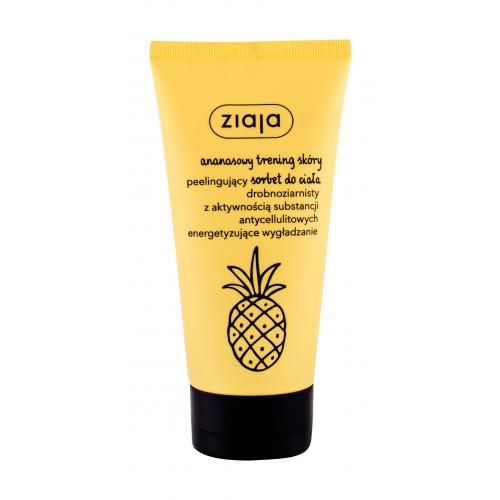 Ziaja Pineapple Body Scrub 160 ml telový peeling s anticelulitídovým účinkom pre ženy