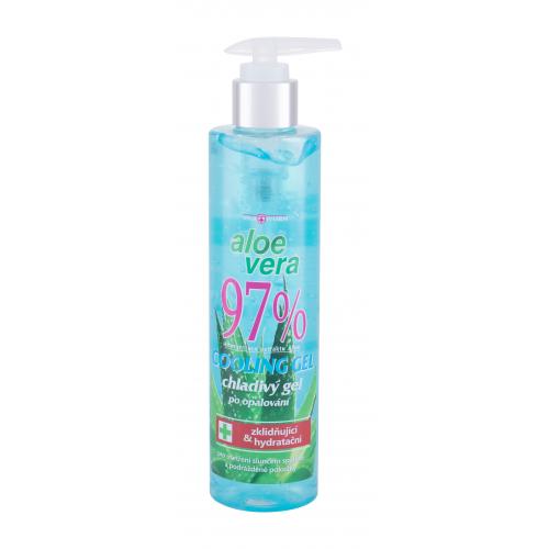 Vivaco VivaPharm Aloe Vera Cooling Gel 250 ml upokojujúci chladivý gél po opaľovaní, holení a bodnutí hmyzom unisex