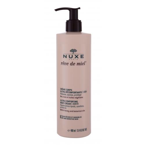 NUXE Rêve de Miel Ultra Comforting Body Cream 48HR 400 ml upokojujúci telový krém pre ženy