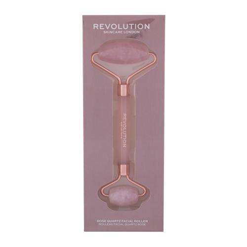 Revolution Skincare Roller Rose Quartz Facial Roller 1 ks masážny valček na tvár pre ženy
