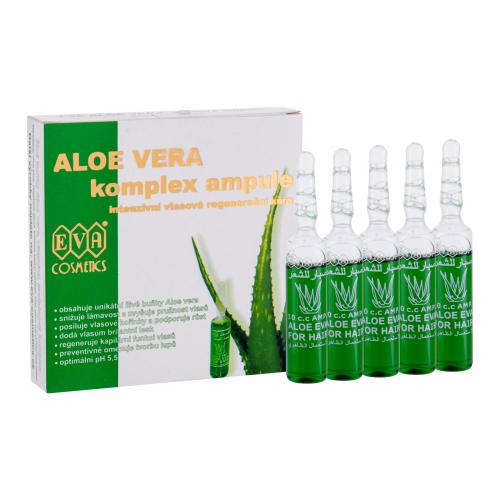 Eva Cosmetics Aloe Vera Complex Hair Care Ampoules 50 ml regeneračná kúra v ampulkách 5x10 ml pre ženy