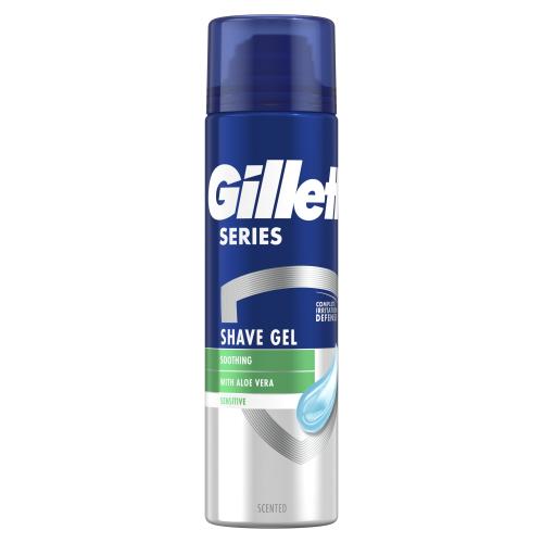 Gillette Series Sensitive 200 ml gél na holenie pre citlivú pleť pre mužov