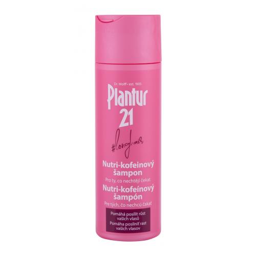 Plantur 21 longhair Nutri-Coffein Shampoo 200 ml hydratačný šampón na zdravý rast, posilnenie a lesk vlasov pre ženy