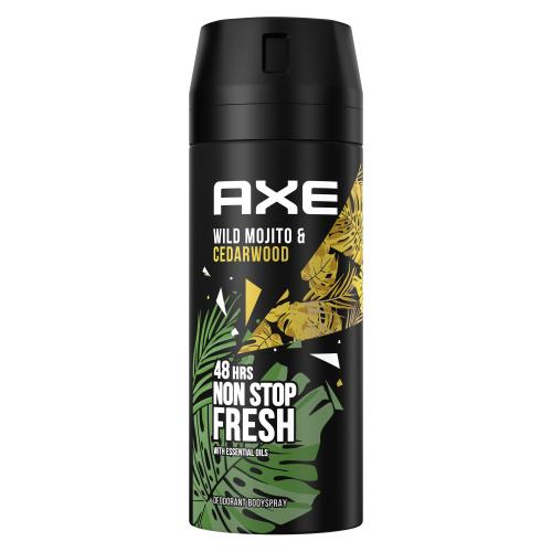 Axe Wild 150 ml dezodorant s vôňou mojita a cédrového dreva pre mužov