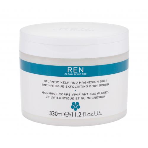 REN Clean Skincare Atlantic Kelp And Magnesium Salt 330 ml energizujúci a hydratačný telový peeling pre ženy