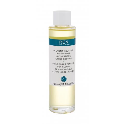 REN Clean Skincare Atlantic Kelp and Microalgae Toning 100 ml hydratačný a tonizačný telový olej. pre ženy