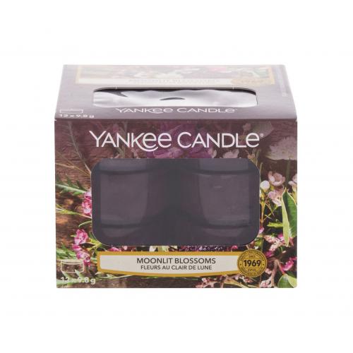 Yankee Candle Moonlit Blossoms 117,6 g vonné sviečky 12 x 9,8 g unisex