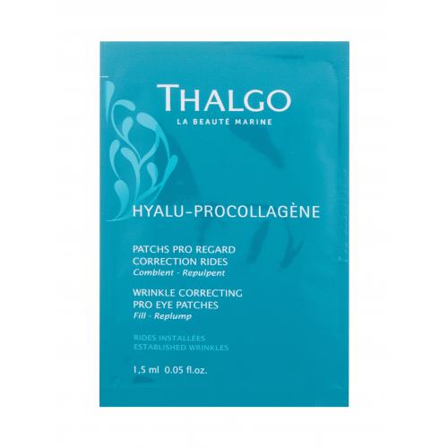Thalgo Hyalu-Procollagéne Wrinkle Correcting Pro Eye Patches 8 ks 8 párov vyhladzujúcich pásikov na okolie očí proti vráskam pre ženy