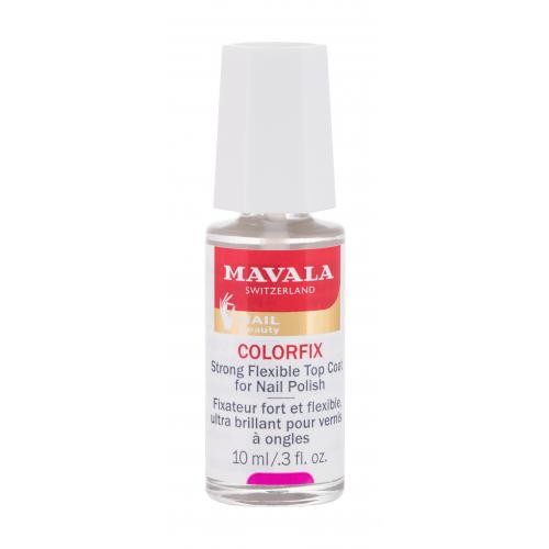 MAVALA Nail Beauty Colorfix 10 ml vrchný spevňujúci lak na nechty pre ženy