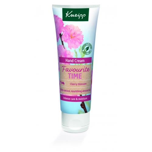 Kneipp Favourite Time Hand Cream Cherry Blossom 75 ml vyživujúci krém na ruky pre ženy
