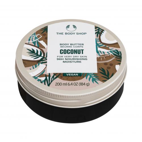 The Body Shop Coconut Body Butter 200 ml kokosové telové mlieko pre ženy