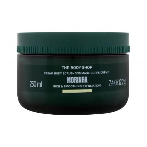 The Body Shop Moringa Exfoliating Cream Body Scrub 250 ml vyhladzujúci telový peeling pre ženy