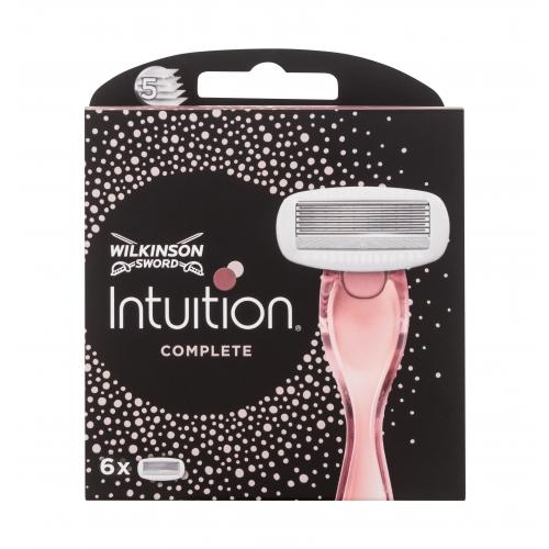Wilkinson Sword Intuition Complete 6 ks náhradné hlavice na holiaci strojček pre ženy