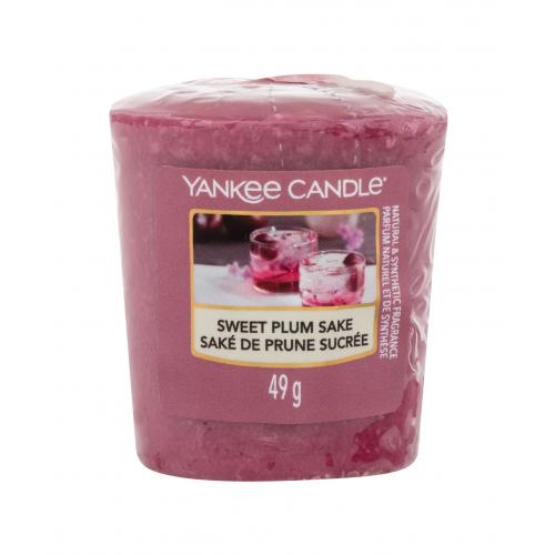 Yankee Candle Sweet Plum Sake 49 g vonná sviečka unisex