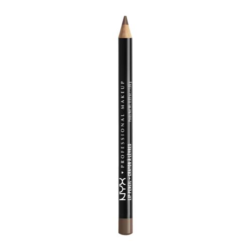 NYX Professional Makeup Slim Lip Pencil 1 g krémová a dlhotrvácna ceruzka na pery pre ženy 820 Espresso