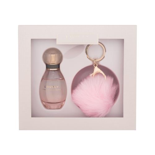 Sarah Jessica Parker Lovely darčeková kazeta pre ženy parfumovaná voda 30 ml  kľúčenka