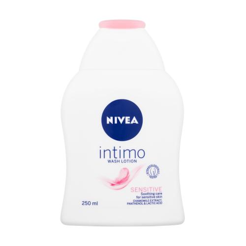 Nivea Intimo Intimate Wash Lotion Sensitive 250 ml sprchová emulzia na intímnu hygienu pre ženy
