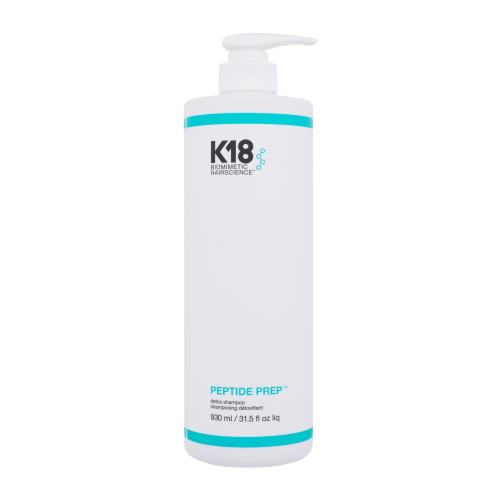 K18 Peptide Prep Detox Shampoo 930 ml hĺbkovo čistiaci šampón na vlasy pre ženy