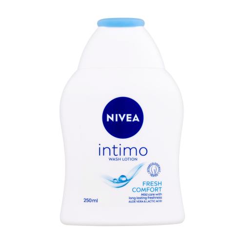 Nivea Intimo Wash Lotion Fresh Comfort 250 ml osviežujúca intímna čistiaca emulzia pre ženy