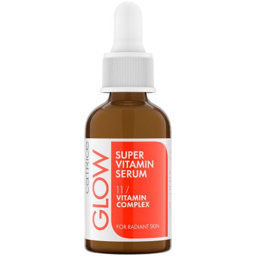 Catrice Glow Super Vitamin Serum 30 ml rozjasňujúce pleťové sérum s vitamínmi pre ženy