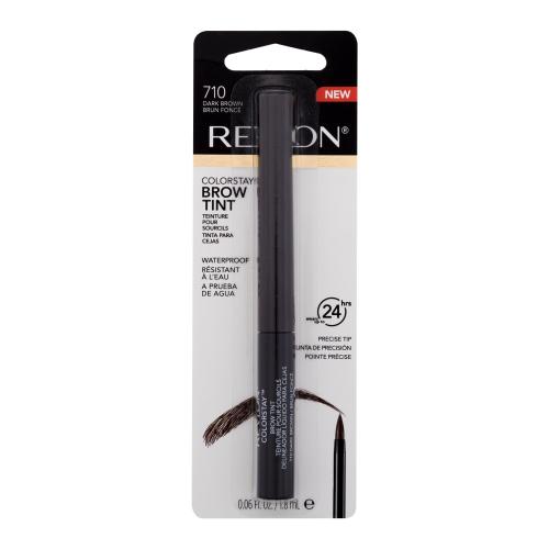 Revlon Colorstay Brow Tint 1,8 ml dlhotrvajúci gél na obočie pre ženy 710 Dark Brown