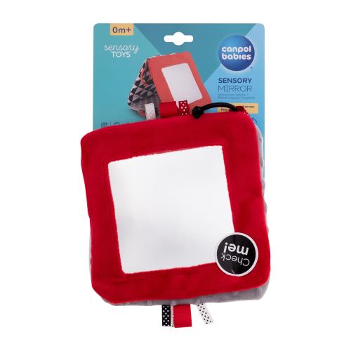 Canpol babies Sensory Mirror 1 ks kontrastné závesné zrkadielko pre deti