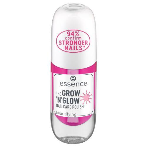 Essence The GrowNGlow Nail Care Polish 8 ml vyživujúci a ochranný lak na nechty pre ženy