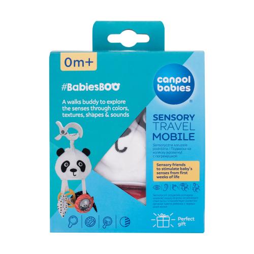 Canpol babies BabiesBoo Sensory Travel Mobile 1 ks závesná cestovná hračka pre deti