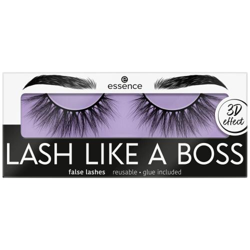 Essence Lash Like a Boss 02 Limitless False Lashes 1 ks umelé mihalnice s 3d efektom pre ženy