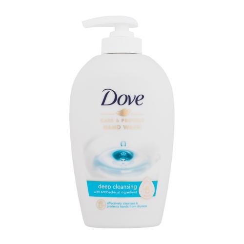 Dove Care  Protect Deep Cleansing Hand Wash 250 ml antibakteriálne mydlo na ruky pre ženy