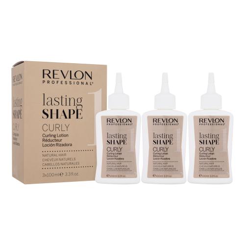 Revlon Professional Lasting Shape Curly Curling Lotion Natural Hair 1 3x100 ml trvalá ondulácia pre prírodné vlasy pre ženy