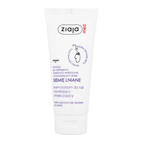 Ziaja Med Linseed Hand Cream-Balm 100 ml ochranný krém-balzam na ruky pre ženy