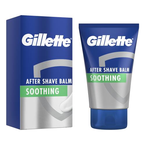 Gillette Sensitive After Shave Balm 100 ml upokojujúci balzam po holení pre mužov