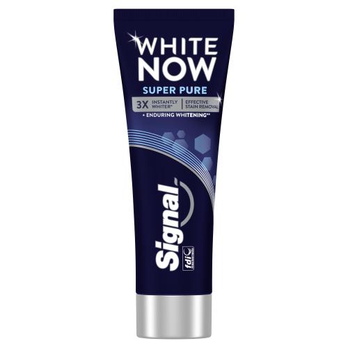 Signal White Now Super Pure 75 ml bieliaca zubná pasta unisex