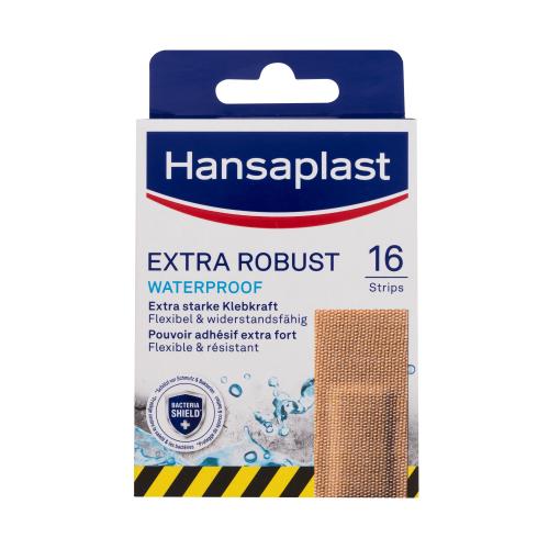 Hansaplast Extra Robust Waterproof Plaster vodoodolné a extra odolné náplasti unisex 16 ks náplastí