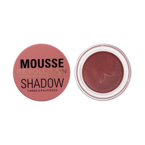 Makeup Revolution London Mousse Shadow 4 g pleťový očný tieň pre ženy Amber Bronze