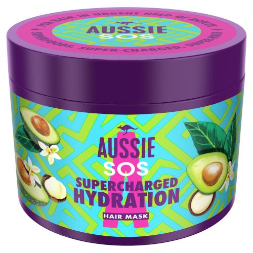 Aussie SOS Supercharged Hydration Hair Mask 450 ml hydratačná maska na veľmi suché vlasy pre ženy
