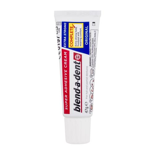 Blend-a-dent Extra Strong Original Super Adhesive Cream 47 g fixačný krém na zubnú náhradu unisex
