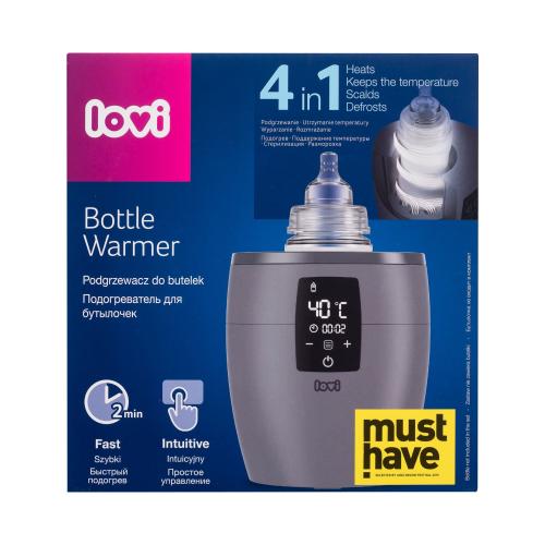 LOVI Bottle Warmer Grey 1 ks ohrievač dojčenských fliaš pre ženy