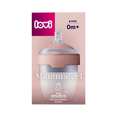 LOVI Mammafeel Bottle 0m 150 ml dojčenská fľaša pripomínajúca matkin prsník pre deti