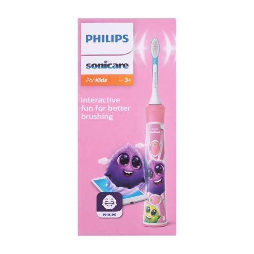 Philips Sonicare For Kids HX635242 Pink 1 ks sonická elektrická zubná kefka s bluetooth pre deti
