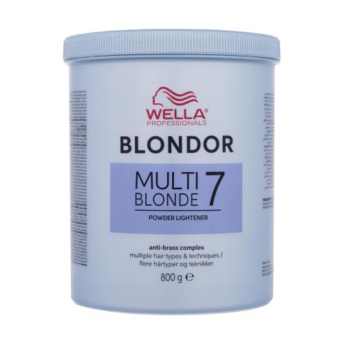 Wella Professionals Blondor Multi Blonde 7 800 g práškový zosvetľovač vlasov pre ženy
